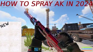 How to Improve AK Spray in 2024 4 NEW PLAYER [upl. by Ainirtac]