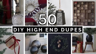 50 DIY CHRISTMAS HIGH END DUPES ON A BUDGET [upl. by Ettennad]