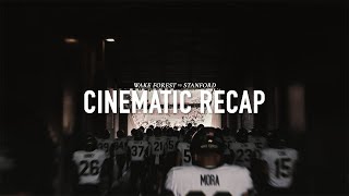 Wake Forest vs Stanford  Cinematic Recap [upl. by Larson591]