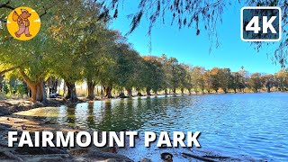 Fairmount Park Walking Tour Riverside County 4k 🔊 Binaural Sound [upl. by Nirihs]