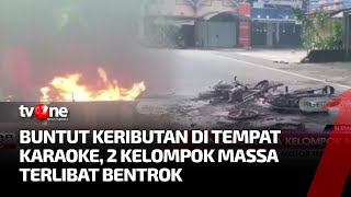 Ricuh di Babarsari Sleman 2 Ruko dan 6 Motor Terbakar  Kabar Petang Pilihan tvOne [upl. by Nairrot645]