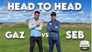 Gaz v Seb On Golf  Seb Invitational Match 1  Who Will Win [upl. by Iidnarb]