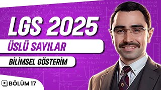 Üslü Sayılar  Bilimsel Gösterim  LGS 2025  8Sınıf Matematik [upl. by Eseerahs450]