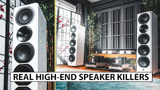 TRUE Audiophile HIGHEND quotGIANT KILLERquot Speakers for home Arendal 1723 THX Floor standing Speakers [upl. by Rebmyt440]