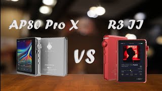 Batalla de DAP Hidizs AP80 Pro X vs Hiby R3 II [upl. by Kordula319]