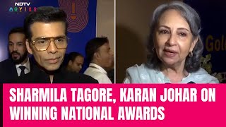 National Film Awards 2024  Sharmila Tagore Karan Johar Rishab Shetty On Winning National Awards [upl. by Lasorella]