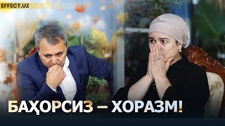 КИМГА ИШОНИШ КЕРАК ПРЕЗИДЕНТ ЁКИ ҲОКИМЛАРГА ХОРАЗМЛИКЛАР quotБАҲОРСИЗquot ҚОЛИШИ МУМКИН – EFFECTUZ [upl. by Eenahs]