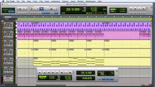 Pro Tools 10  Getting Started with Audio Tracks Instrument Tracks and Playback Engine [upl. by Saalocin256]