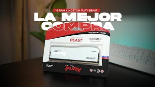 ¿ES RECOMENDABLE MEMORIAS RAM DRR4 EN 2025 las Kingston FURY Beast DDR4 RGB [upl. by Sherwood]