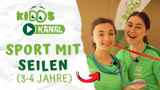 07 Kindersport 👟 34 Jahre  Sport mit Seilen [upl. by Noy126]