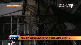 Gedung Baru Universitas Gunadarma Ambruk [upl. by Boris535]