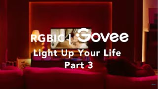 Light Up Your Life Part2  Govee Alexa LED Strip Lights [upl. by Eahsal]