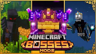 12 Mods That Add New Bosses To Minecraft 1202  112 Forge amp Fabric [upl. by Yasu717]