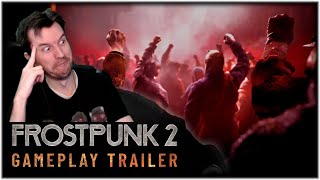 Im Stressed Just Watching This  Frostpunk 2  Official Gameplay Trailer  Mukluk Reacts [upl. by Oiramel]