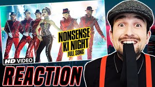 Nonsense Ki Night FULL VIDEO Song  Happy New Year  Shah Rukh Khan  Mika Singh REACTION [upl. by Thgiwed]