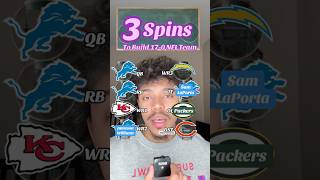 3 Spins for NFL Super Bowl Team 🚨😎 nfl superbowl [upl. by Annahoj295]