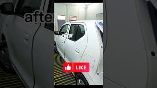 Suzuki Alto spray paint denting painting carrepair carpakistan shorts [upl. by Khai]