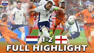 🔴 Belanda Vs Inggris 1  2  All Goals amp Highlights  Euro 2024 [upl. by Arretal]