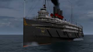 SS City of Detroit III Sketchup model  Download [upl. by Ragnar]