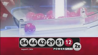 Powerball August 5 2024 [upl. by Erodisi]