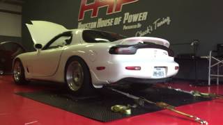 LS1 powered RX7 getting tuned at HHP [upl. by Athalee303]