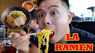 BEST Ramen in LOS ANGELES  Tsujita LA [upl. by Leirraj]