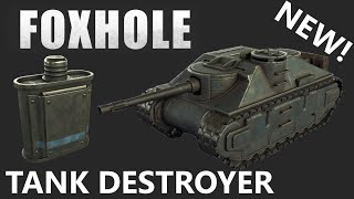 Foxhole Warden Tank Destroyer FIRST LOOK [upl. by Jilleen]