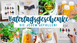 9 DIY VATERTAGSGESCHENKE selber machen und basteln 🎁  Ideen zum Vatertag 2024  TRYTRYTRY [upl. by Loria]