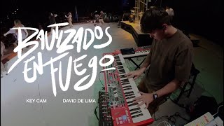 Tutorial de Piano Bautizados en Fuego  Montesanto KeyCam LIVE [upl. by Kalagher]