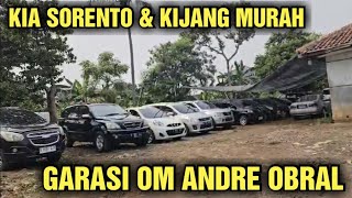 MURAH NI CASH 20 JUTAAN AJA HARGA MOBIL BEKAS DI SHOWROOM GARASI OM ANDRE [upl. by Reniti]