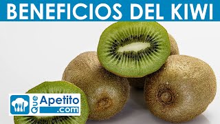 7 Propiedades y Beneficios del KIWI  QueApetito [upl. by Delmor]