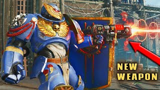 Ultramarines HONOUR GUARD vs Chaos  New NeoVolkite Pistol Gameplay  Warhammer 40k Space Marine 2 [upl. by Ahtael665]