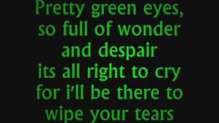 Ultrabeat  Pretty green eyes Lyrics [upl. by Giffer]