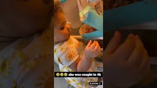 🤣 Mom caught her taking food from the fridge funny funnyshorts shorts [upl. by Byrom89]