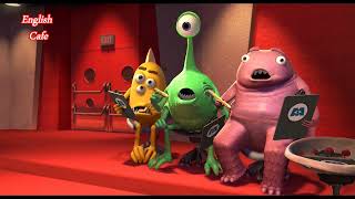 Watch monsters Inc For English Learners 1 [upl. by Ynaffet]