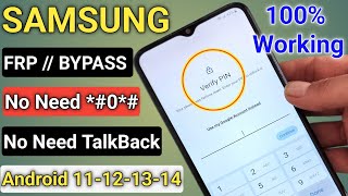 SAMSUNG FRP BYPASS 2024 ANDROID 11121314 Latest Security Frp Lock Removal  Google Lock Remove [upl. by Ihcas33]