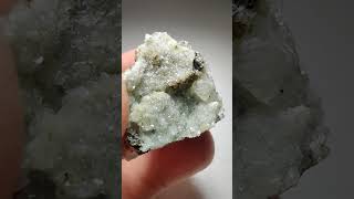 Zeolite crystal specimen Prospect Park New Jersey [upl. by Dnalra]