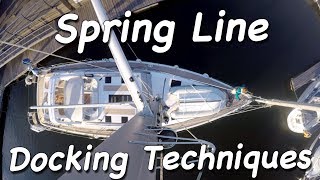 Spring Line Docking Techniques [upl. by Akkim]