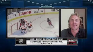 Carl Hagelin talks retirement and favorite moments from his career [upl. by Nevaj]