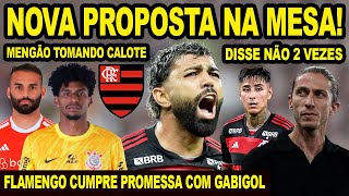 NOVA PROPOSTA NA MESA FLAMENGO CUMPRE PROMESSA COM GABIGOL NOVO CALOTE NO MENGÃO RELACIONADOS E [upl. by Uaerraj]