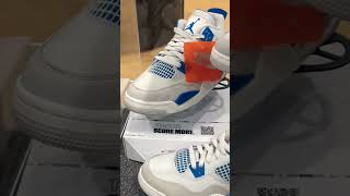 DICKS Sporting 2024 Air Jordan 4 Retro Military Blue 🔥sneakerhead sneakers [upl. by Ula]