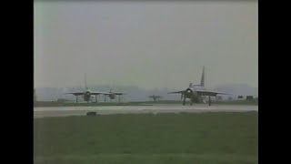 RAF Binbrook Lightnings25th April 1988 [upl. by Machute795]