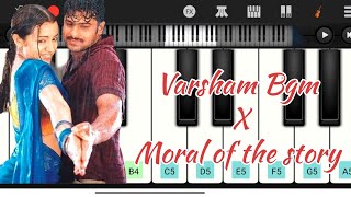 Niti Mullai Bgm X Moral of the story  Treading Music  Prabhas  Trisha  Viral Music  Piano [upl. by Tammany]