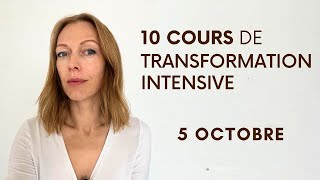 TRANSFORMATION INTENSIVE  5 OCTOBRE  Yoga du Visage  Facebuilding [upl. by Elly323]