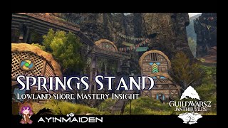 GW2 Lowland Shore Insight Springs Stand [upl. by Annazor]