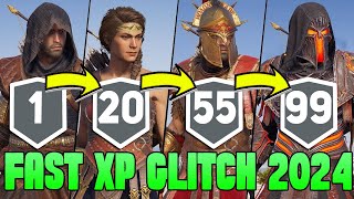 AC Odyssey XP Glitch 2024 Farm How to LEVEL UP fast in Assassins Creed Odyssey lvl up leveling [upl. by Aivat959]