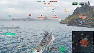 World of Warships  Brandenburg in 4vs4 Brawl  1 vs 2  Zieten 404 [upl. by Siva919]