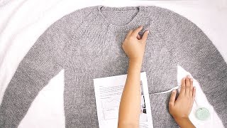 How to Block a Sweater That Fits [upl. by Clayton]