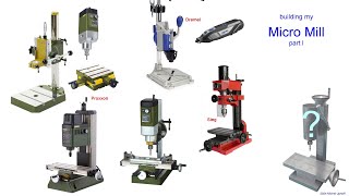 Building a Micro Mill part I [upl. by Amaleta]