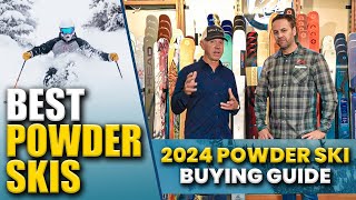 Best Powder Skis 2024  Top Powder Ski Buying Guide [upl. by Nnauol]